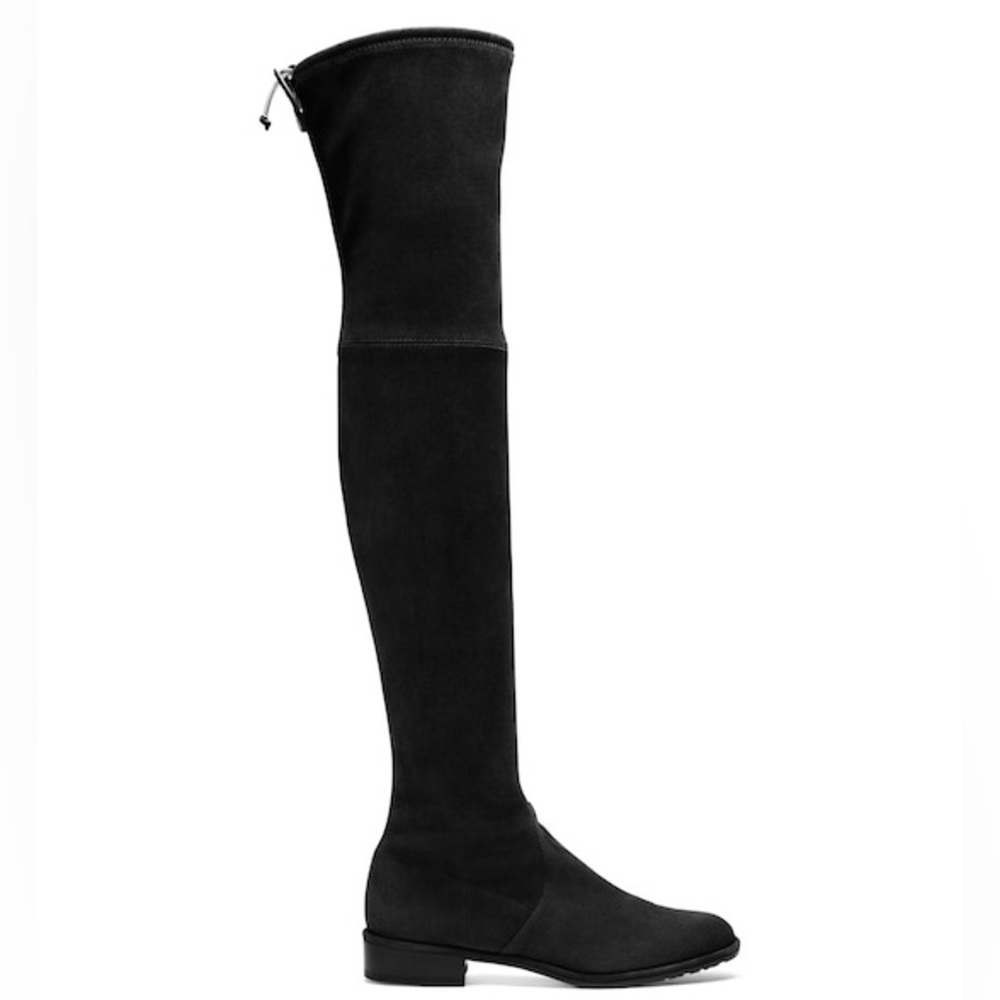 STUART WEITZMAN SUEDE LOWLAND OVER THE KNEE BOOTS